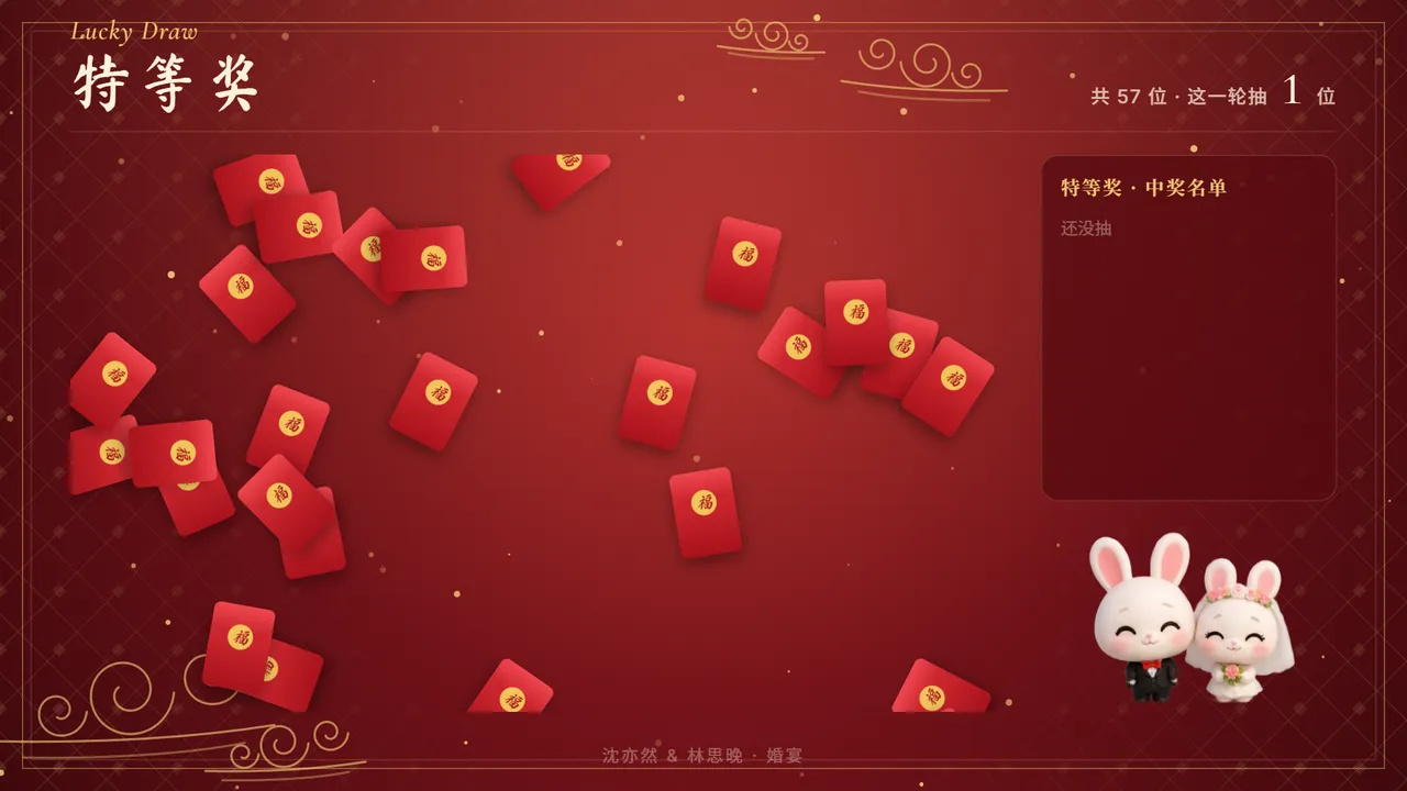 红包雨抽奖